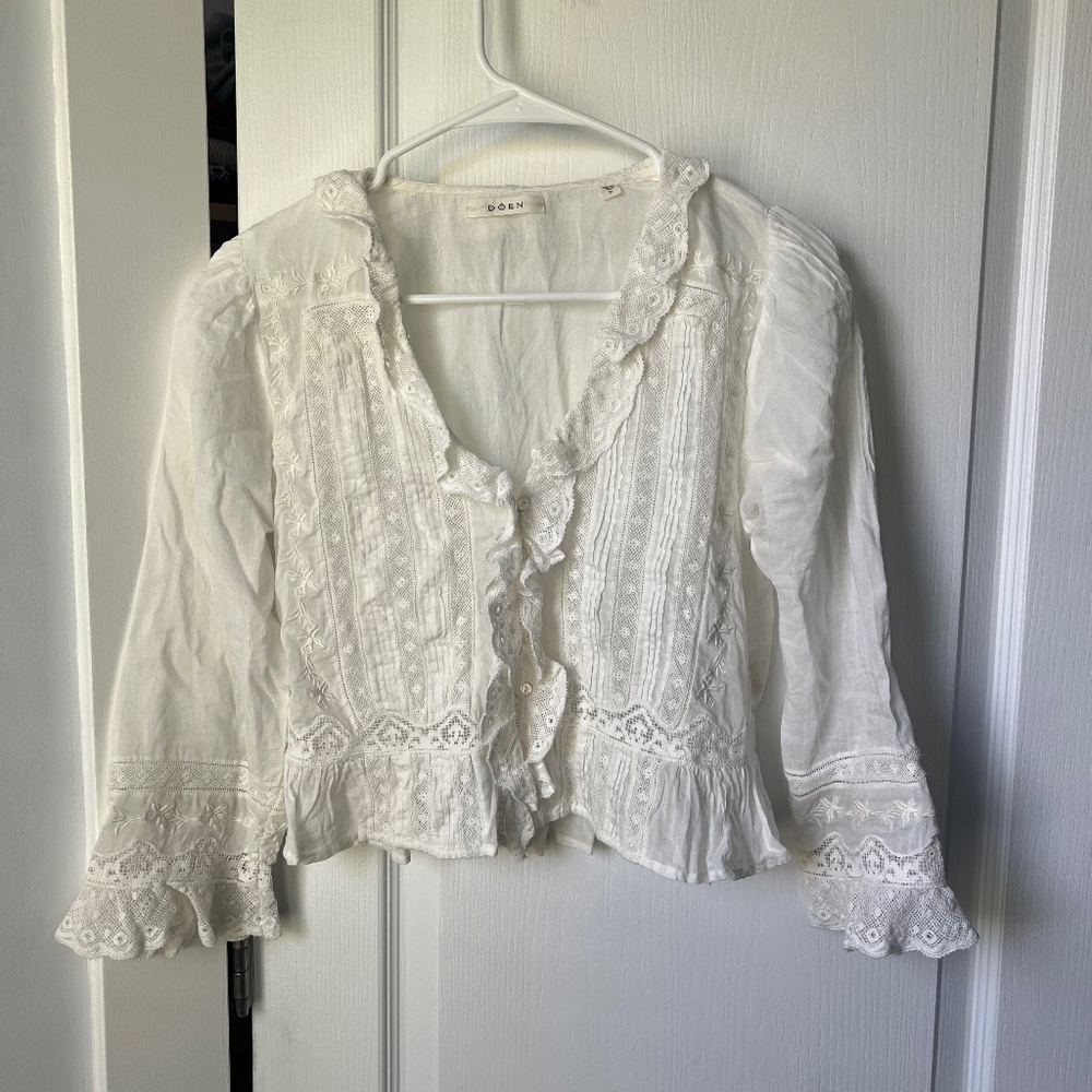 Doen Eldoris Top in Salt size S
